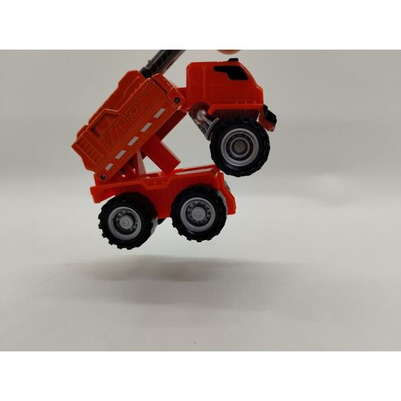Matchbox Mattel 2010 Big Rig Buddies "Lanky" the Orange Crane Truck LOOSE - Picture 4 of 8